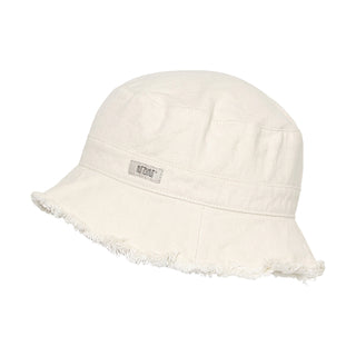 Sonnenhut-Fischerhut Beige ausgefranst von Huttelihut