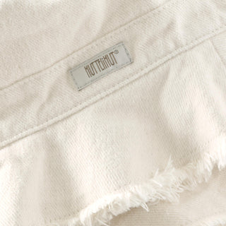 Sonnenhut-Fischerhut Beige ausgefranst von Huttelihut