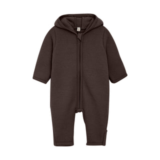 Wollfleece Overall Braun von Huttelihut