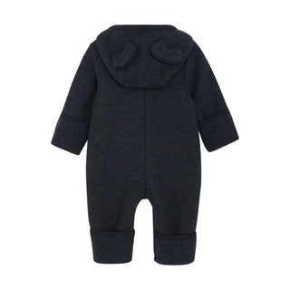 Wollfleece Overall Blau von Huttelihut