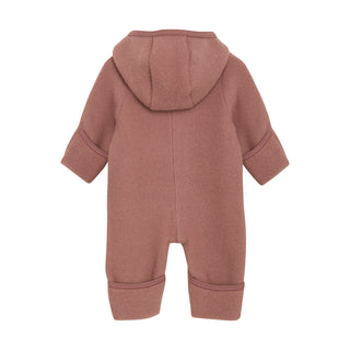 Merino Wollfleece Overall Burlwood Altrosa von Huttelihut