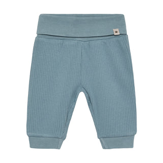 Modal Rib-Hose Windward Blau von Huttelihut