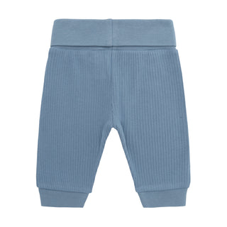 Modal Rib-Hose Windward Blau von Huttelihut