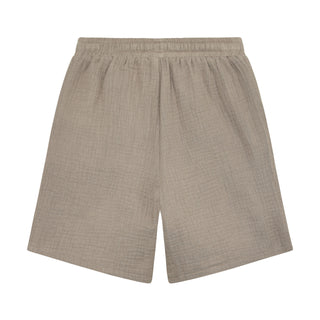 Musselin Shorts Moon Rock Braun von Huttelihut
