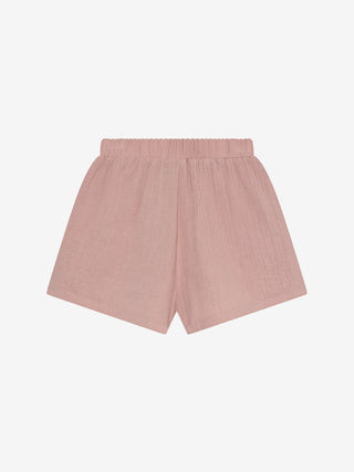 Musselin Shorts Pale Mauve von Huttelihut