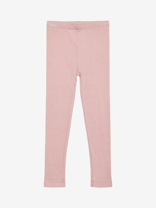 Modal Rib-Leggings Pale Mauve für Kinder von Huttelihut