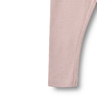 Modal Rib-Leggings Maddy Soft Lilac von Wheat