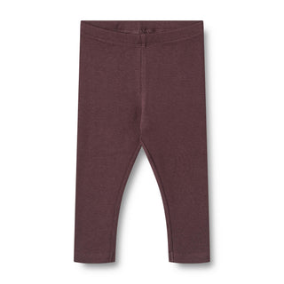 Modal Rib-Babyleggings Maddy Fudge von Wheat