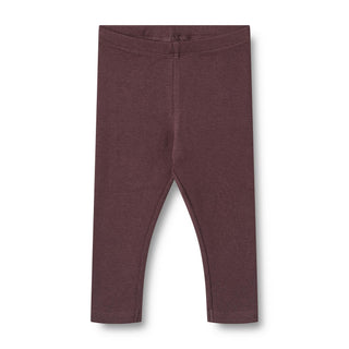 Modal Rib-Babyleggings Maddy Fudge von Wheat