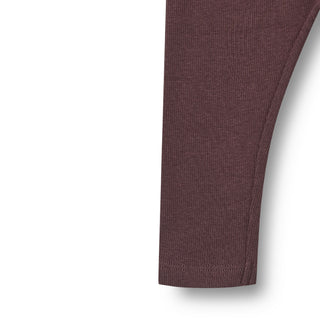 Modal Rib-Babyleggings Maddy Fudge von Wheat