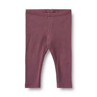 Baby-Leggings Jules Eggplant Violett von Wheat