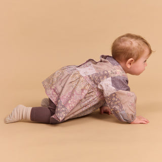Baby-Leggings Jules Eggplant Violett von Wheat