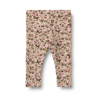 Baby-Leggings Jules Soft Sand Flower Wine von Wheat