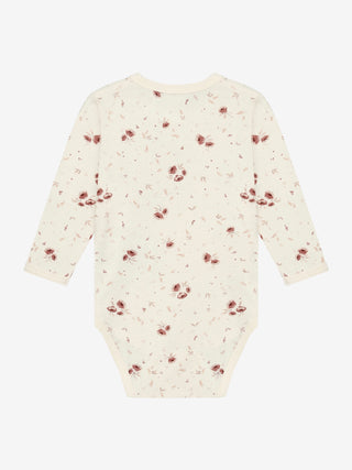 Bambus Langarm Body Peach Whip mit Blumenprint von Minymo