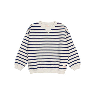 Sailor Sweater Marine Blau gestreift von Búho Barcelona