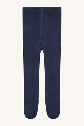 Bambus-Strumpfhose Fuxie Blau von Hust and Claire