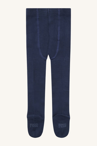 Bambus-Strumpfhose Fuxie Blau von Hust and Claire