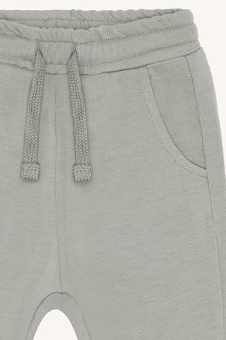 Lange Bambus-Hose Gubi Forest Fog von Hust and Claire