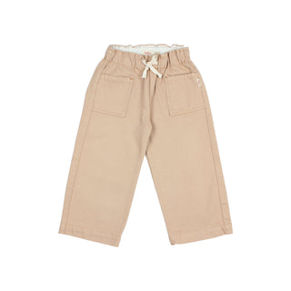Twill Pants Biscuit Braun von Búho Barcelona