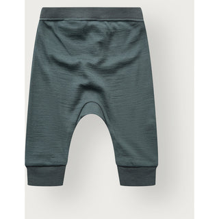 Merinowolle-Bambus Hose Gaby Balsam Green von Hust & Claire