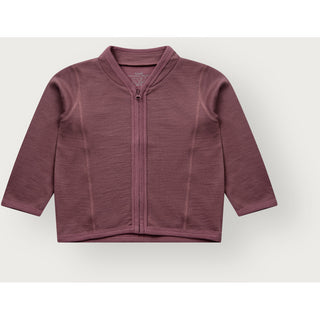 Merinowolle-Bambus Jacke Camil Old Rose von Hust & Claire