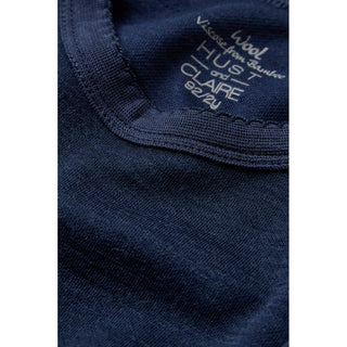 Merinowolle-Bambus Langarm-Shirt Abba Blues von Hust & Claire