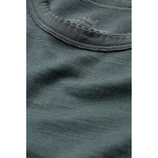 Merinowolle-Bambus Langarm-Shirt Abba Balsam Green von Hust & Claire