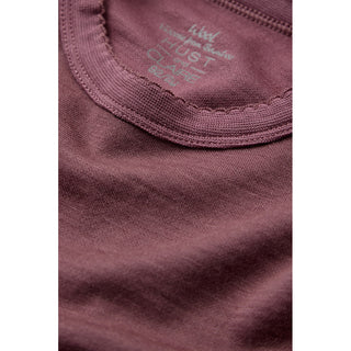 Merinowolle-Bambus Langarm-Shirt Abba Old Rose von Hust & Claire