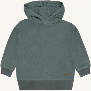 Wool-bamboo hoodie Sanu Khaki from Hust and Claire