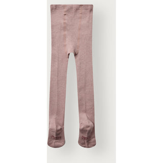 Merinowolle-Bambus Strumpfhose Foxie Dusty Rose von Hust and Claire