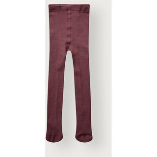 Merinowolle-Bambus Strumpfhose Foxie Old Rose von Hust and Claire