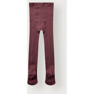 Merinowolle-Bambus Strumpfhose Foxie Old Rose von Hust and Claire