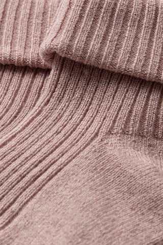 Merinowolle-Bambus Socken Flosi 2er Pack Dusty Rose von Hust and Claire