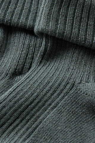 Merinowolle-Bambus Socken Flosi 2er Pack Balsam Green von Hust and Claire