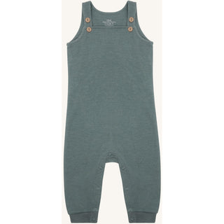 Merinowolle-Bambus Latzhose Maby Uni State Green von Hust & Claire