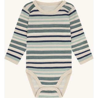 Merinowolle-Bambus Body Baloo Multi French Oak von Hust & Claire