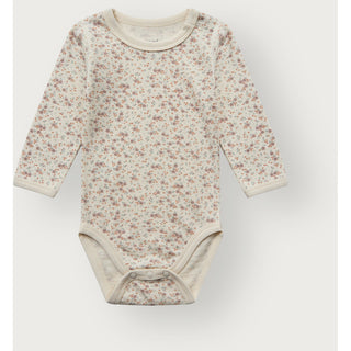 Merinowolle-Bambus Body Baloo Tiny Off White von Hust & Claire