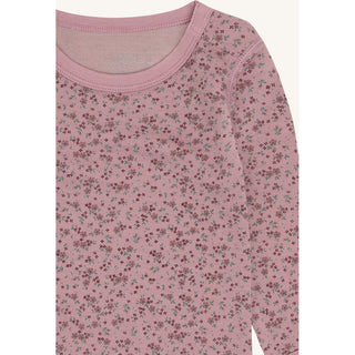 Merinowolle-Bambus Body Baloo Tiny Heather von Hust & Claire
