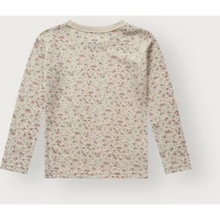 Merinowolle-Bambus Langarm-Shirt Abba Tiny Off White von Hust & Claire