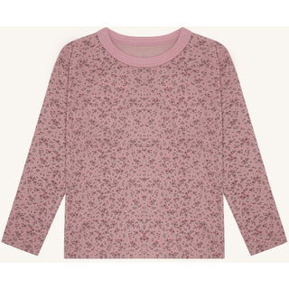 Merinowolle-Bambus Langarm-Shirt Abba Tiny Heather von Hust & Claire