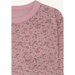 Merinowolle-Bambus Langarm-Shirt Abba Tiny Heather von Hust & Claire