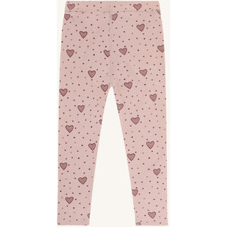 Merinowolle-Bambus Hose Laki Hearts Dusty Rose von Hust & Claire