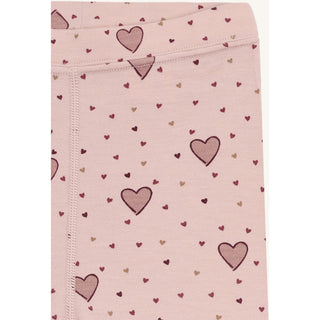 Merinowolle-Bambus Hose Laki Hearts Dusty Rose von Hust & Claire