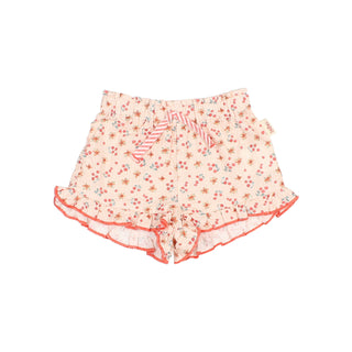 Baby kurze Hose Coral mit Blumenmuster von Búho