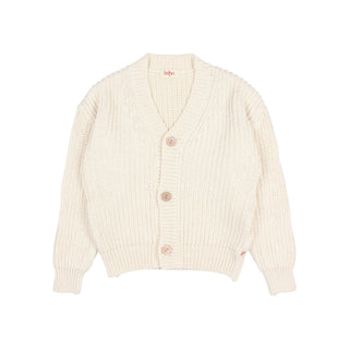 Strick Cardigan Ecru von Búho