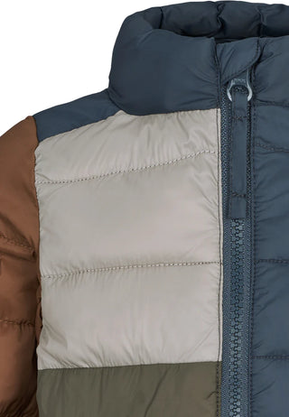 Pufferjacke Owe Blau-Grau-Braun-Khaki von MarMar Copenhagen