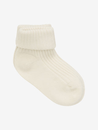 Baumwolle Babysocken 3er Pack Beige-Braun von Minymo