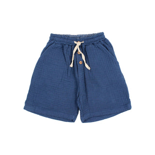Musselin-Shorts Navy von Búho