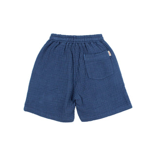 Musselin-Shorts Navy von Búho