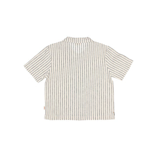 Leinen-Hemd Only Schwarz gestreift von Búho